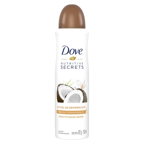 Desodorante Antitranspirante Dove Coco en Aerosol x 150 ml