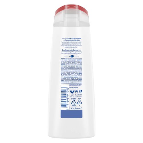 Shampoo Dove Regeneración Extrema x 200 ml
