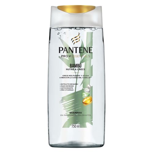 Shampoo Pantene Pro-V Essentials Bambú Nutre y Crece x 750 ml