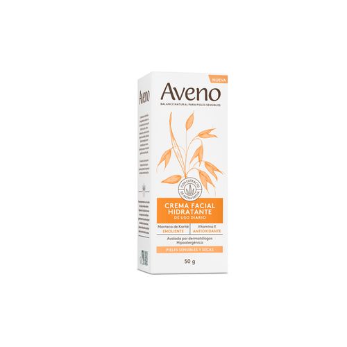 Crema Aveno Hidratante Facial Piel Sensible Seca x 50 g