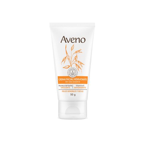 Crema Aveno Hidratante Facial Piel Sensible Seca x 50 g