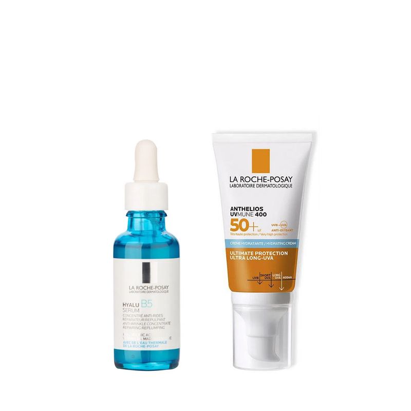 Combo La Roche Posay Hyalu B5 Sérum + Ampollas