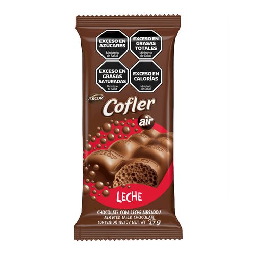 Chocolate Cofler Air con Leche x 27 g