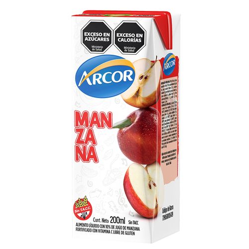 Jugo Arcor de Manzana en Tetra x 200 ml