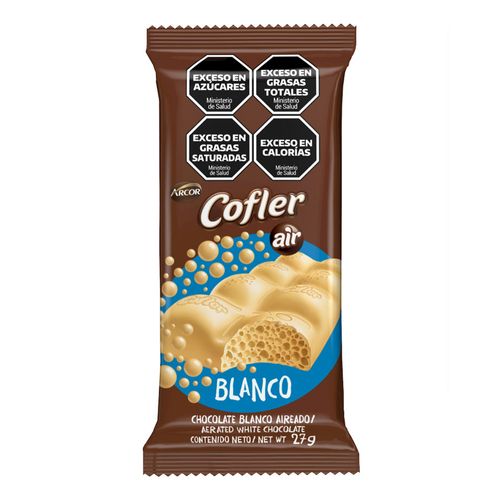 Chocolate Blanco Cofler Air x 27 g