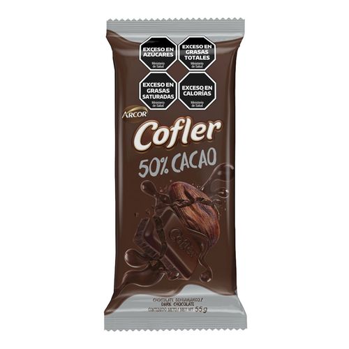 Chocolate Cofler 50% Cacao x 55 g