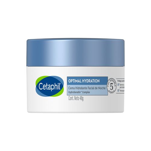 Crema Facial Noche Cetaphil Optimal Hydration x 48 g
