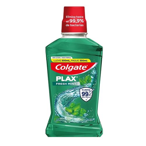 Enjuague Bucal Colgate Plax Menta Fresca x 500 ml