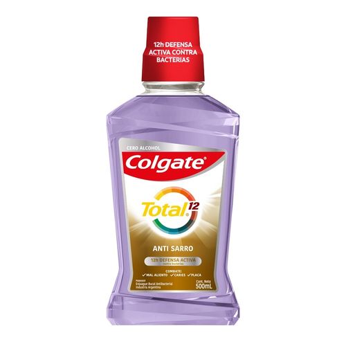 Enjuague Bucal Colgate Total Antisarro x 500 ml