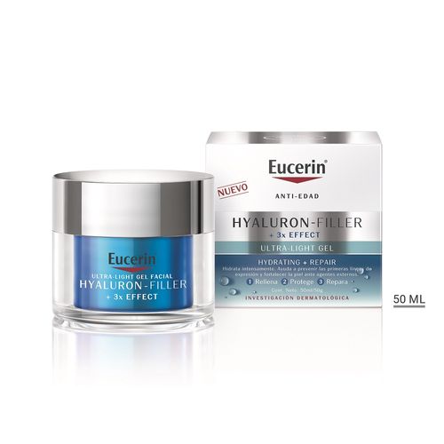 Gel facial Ultra-Light Eucerin Hyaluron-Filler + 3X Effect x 50 ml