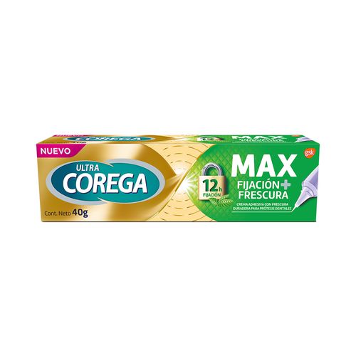 Crema Adhesiva Ultra Corega Max Menta x 40 g