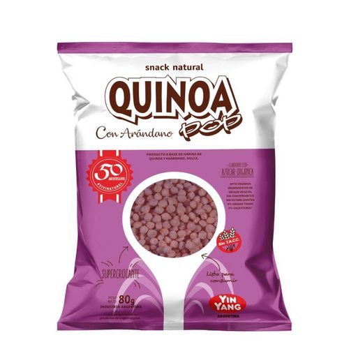 Quinoa Pop Yin Yang Arándano x 80 g