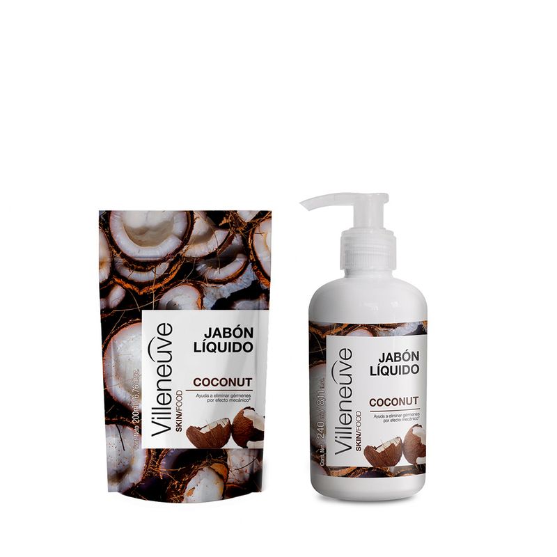 combo-villeneuve-coconut-jabon-liquido-x-240-ml-repuesto-x-200-ml