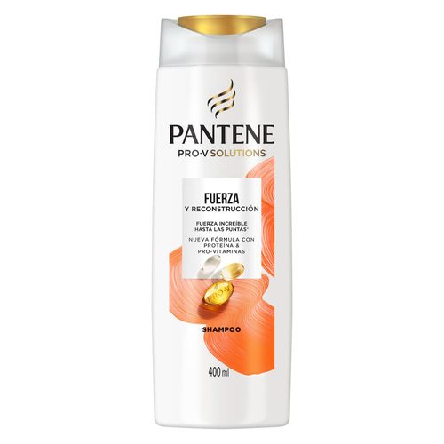 Shampoo Pantene Pro-V Solution Fuerza y Reconstrucción x 400 ml