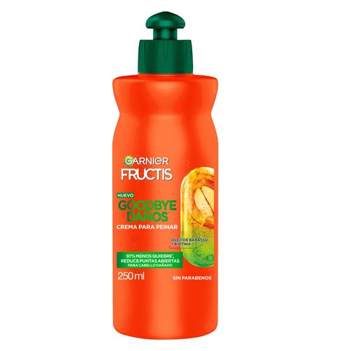 Crema Para Peinar Fructis Goodbye Daños x 250 ml