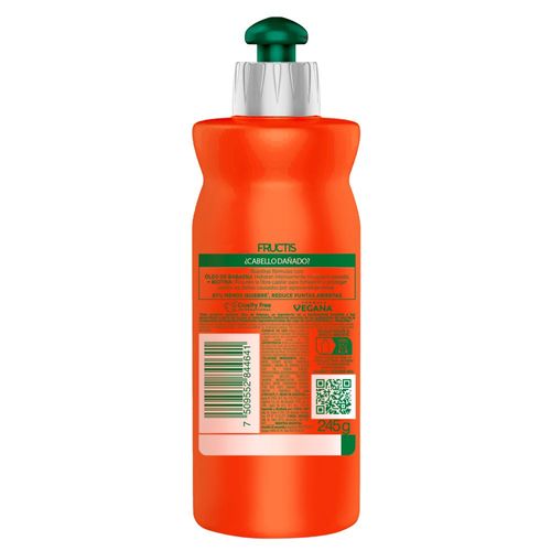 Crema Para Peinar Fructis Goodbye Daños x 250 ml