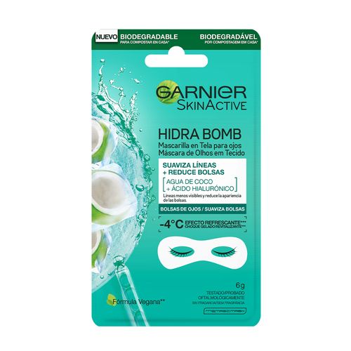 Mascarilla  para Ojos Garnier Coco Biodegradable  x 1 un