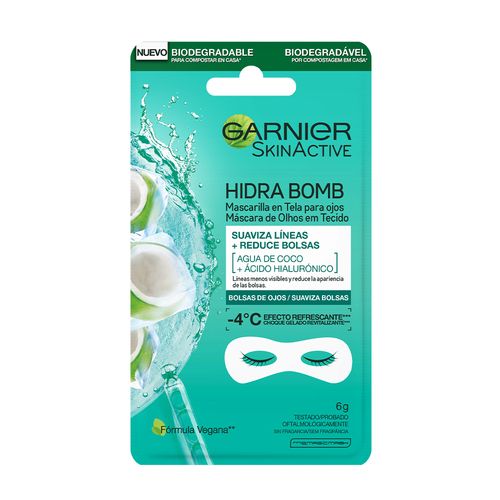 Mascarilla  para Ojos Garnier Coco Biodegradable  x 1 un