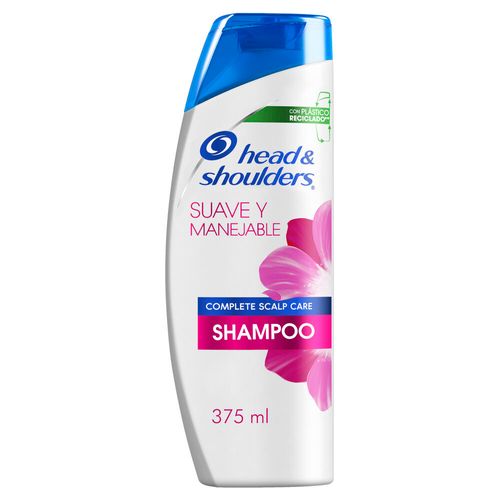 Shampoo Head & Shoulders Control Caspa Suave y Manejable x 375 ml