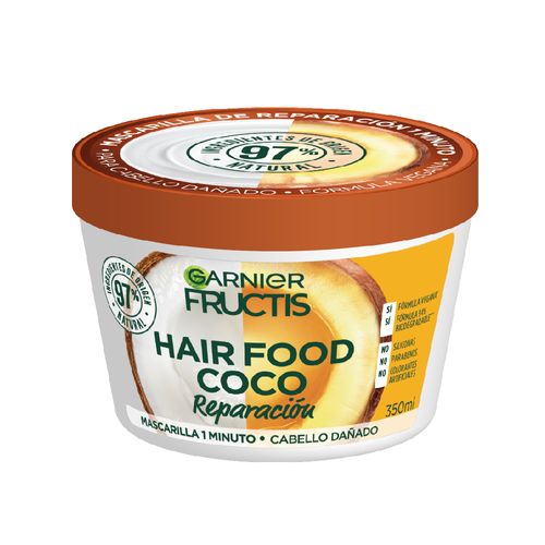 Tratamiento Garnier Fructis Hair Food Máscara de Reparación x 350 ml