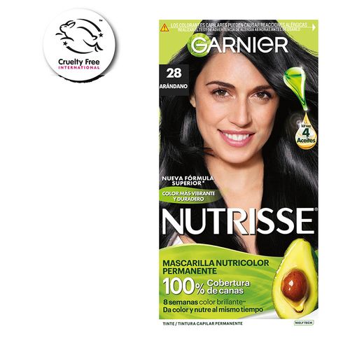 Tintura Permanente Garnier Nutrisse Clásicos x 45 g