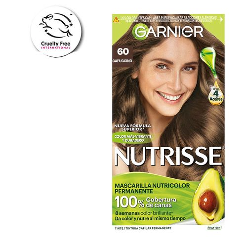 Kit Coloración Permanente Nutrisse Clásicos Tono 60 x 45 g