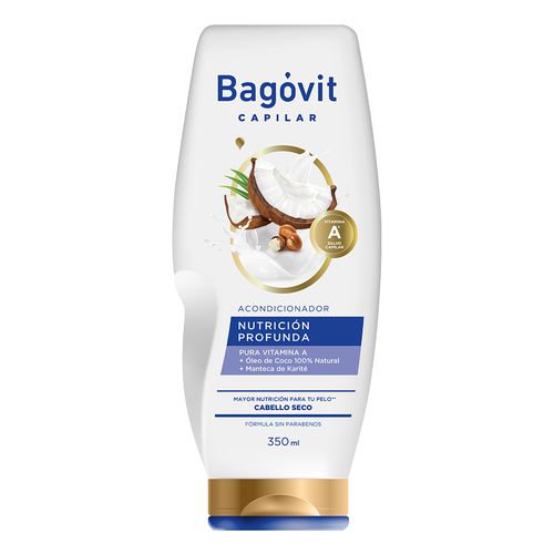 Acondicionador Bagóvit Capilar Nutrición Profunda x 350 ml