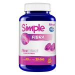 suplementodietariosimplefibrax60gomitassaborfrutosrojos
