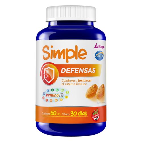 Suplemento Dietario Simple Defensas x 60 un