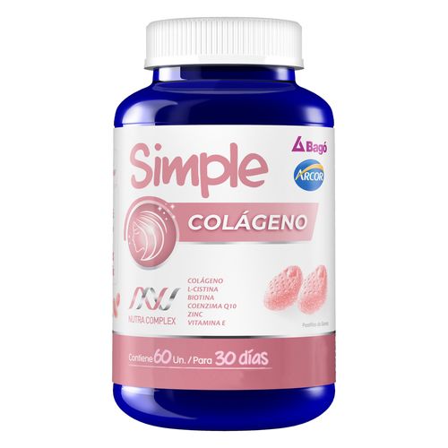 Suplemento Dietario Simple Colágeno x 60 un