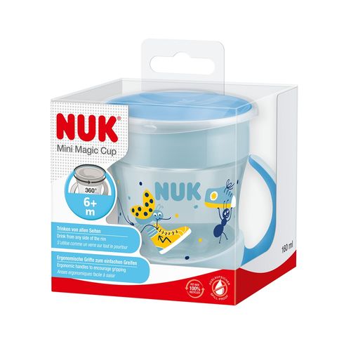 Vaso NUK Mini Magic Cup Azul