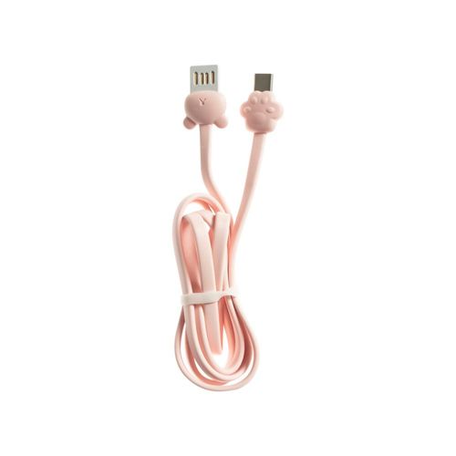 Cable Usb Simplicity Entrada USB-C Type-C Rosa