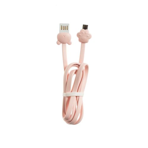 Cable Usb Simplicity Entrada Micro USB Rosa