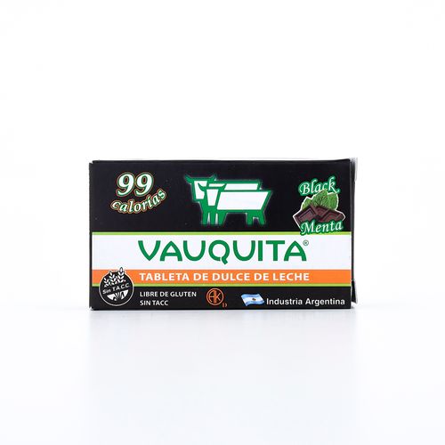 Tableta Vauquita Menta Black x 25 g
