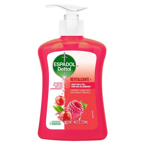 Jabón Líquido Espadol Revitalizante Pump x 220 ml