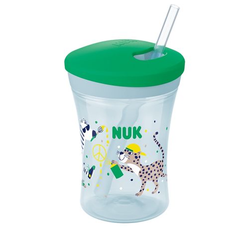 Vaso NUK Evolution Leopardo Verde