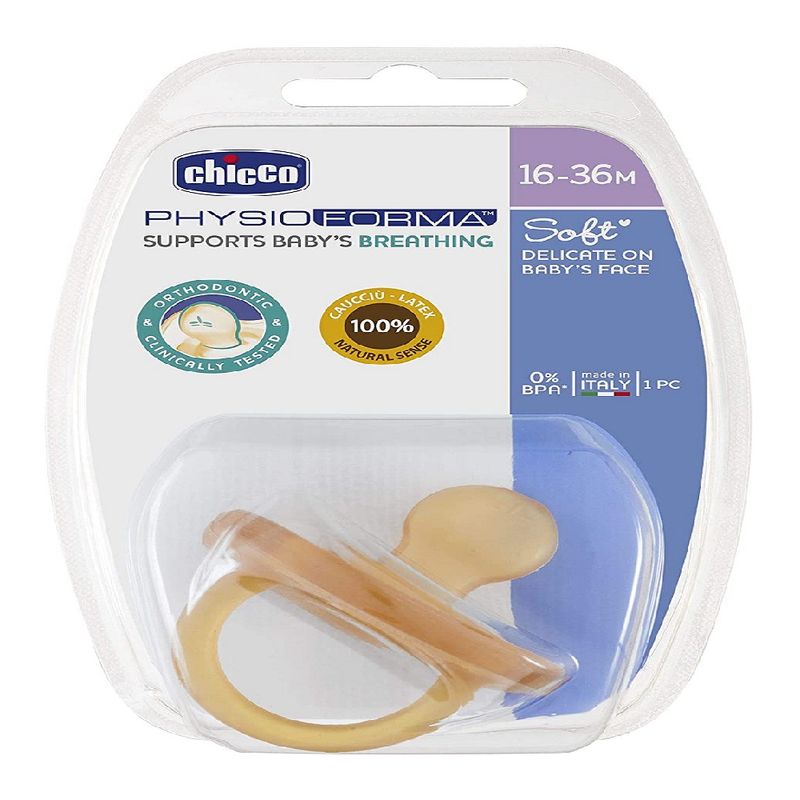 CHICCO CHUPETE SILIC PHYSIO SOFT GOMA 6-16M VERD