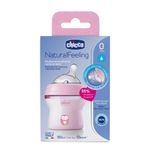 mamadera-natural-feeling-chicco-flujo-lento-rosa-x-150-ml