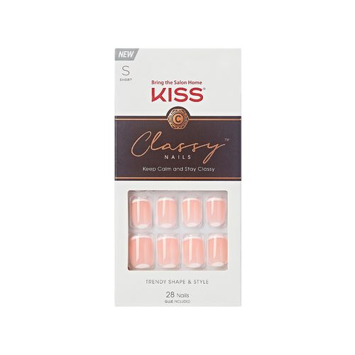 Uñas Postizas Kiss Gel Fantasy Classy Simple Enough