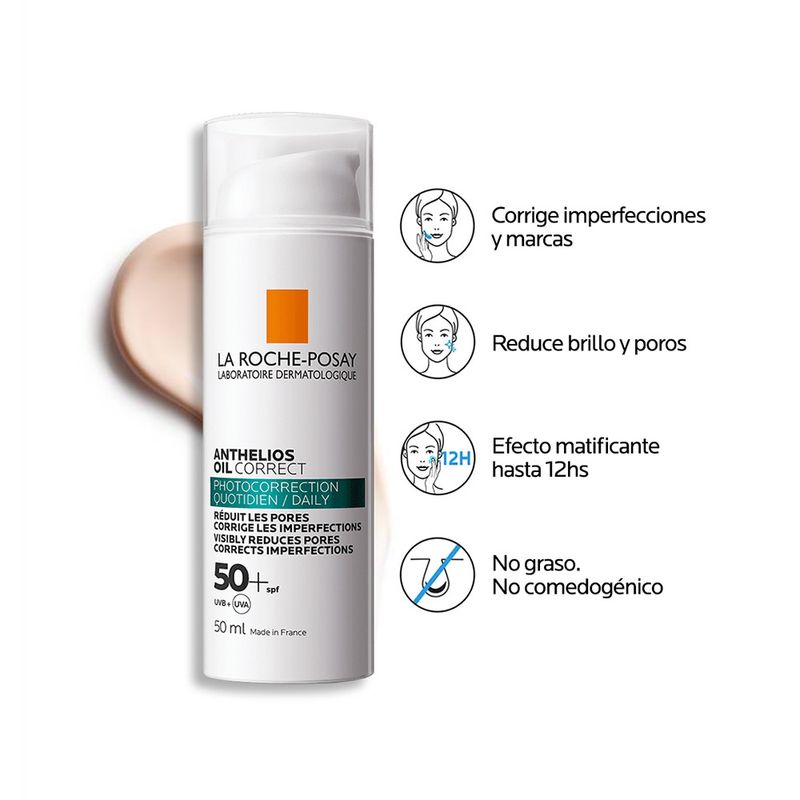 Protector Solar Anthelios Age Correct de Uso Diario La Roche-Posay 50ml,  MiBelleza.