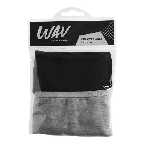 Culotteless Wav Gris y Negro x 2 un
