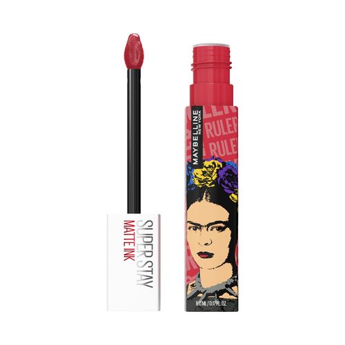 Labial Líquido Maybelline Superstay Matte Ink Frida Kahlo Ruler x 5 ml