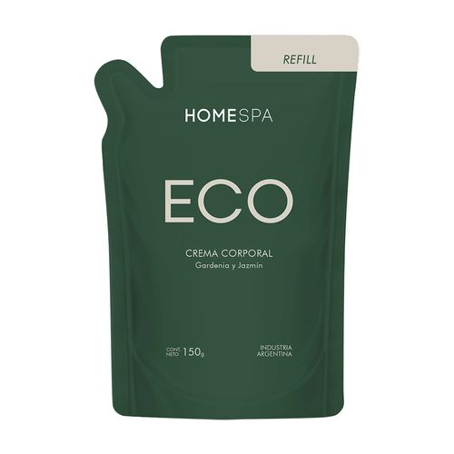 Refill Crema Corporal Eco Gardenia y Jazmín Home Spa x 150 g