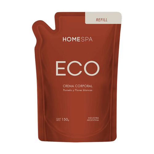 Refill Crema Corporal Eco Pomelo y Flores Home Spa x 150 g