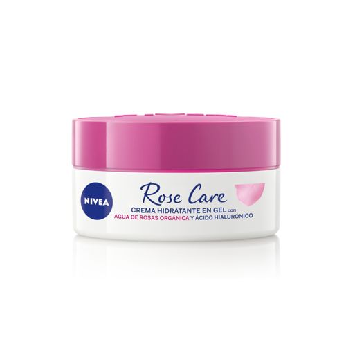 Crema Facial Hidratante en Gel Nivea Rose Care para Todo Tipo de Piel x 50 ml