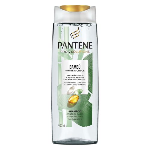 Shampoo Pantene Bambú Nutre y Crece x 400 ml