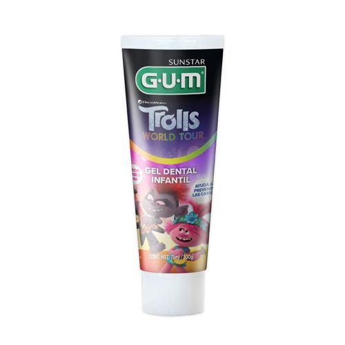 Gel Dental Gum Infantil Trolls