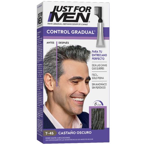 Kit Coloración Just for Men Tonalizador de Canas