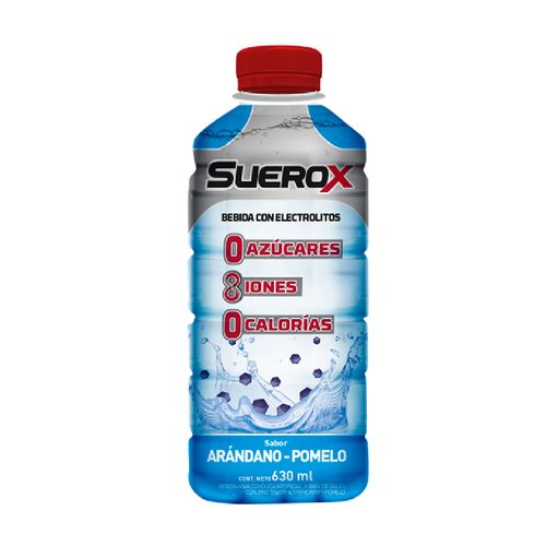 Bebida con Electrólitos Suerox Arándano Pomelo x 630 ml