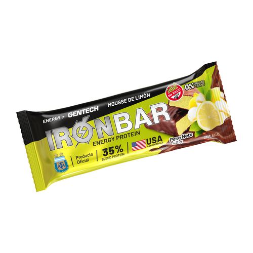 Barra Proteica Iron Bar sabor Limón x 46 g